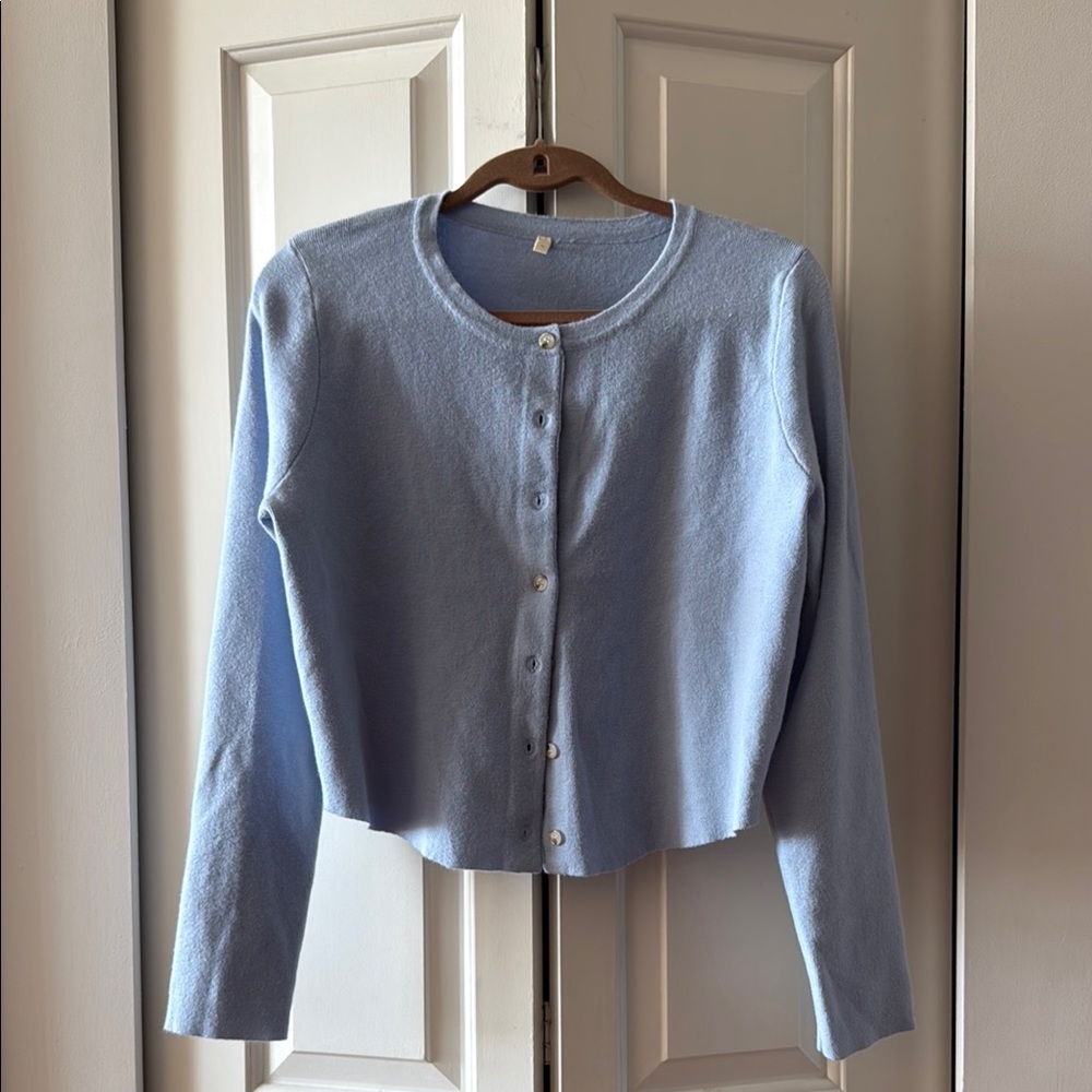 Light Blue Women's Cardigan